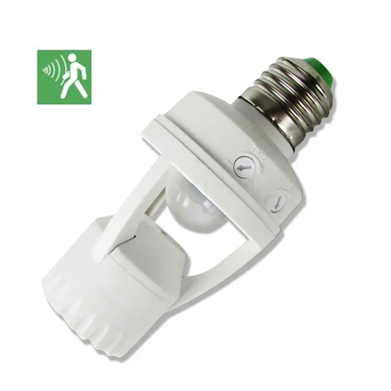 

360 Degrees E27 E14 Infrared body sensor Smart lamp holder LED sensor switch base Auto Light Control motion activated Lamp Head