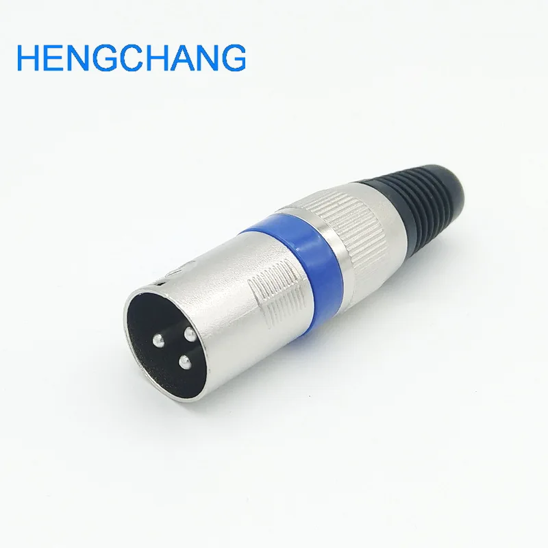 

10pcs 3Pin XLR audio Connector Micphone Plug XLR Male connector