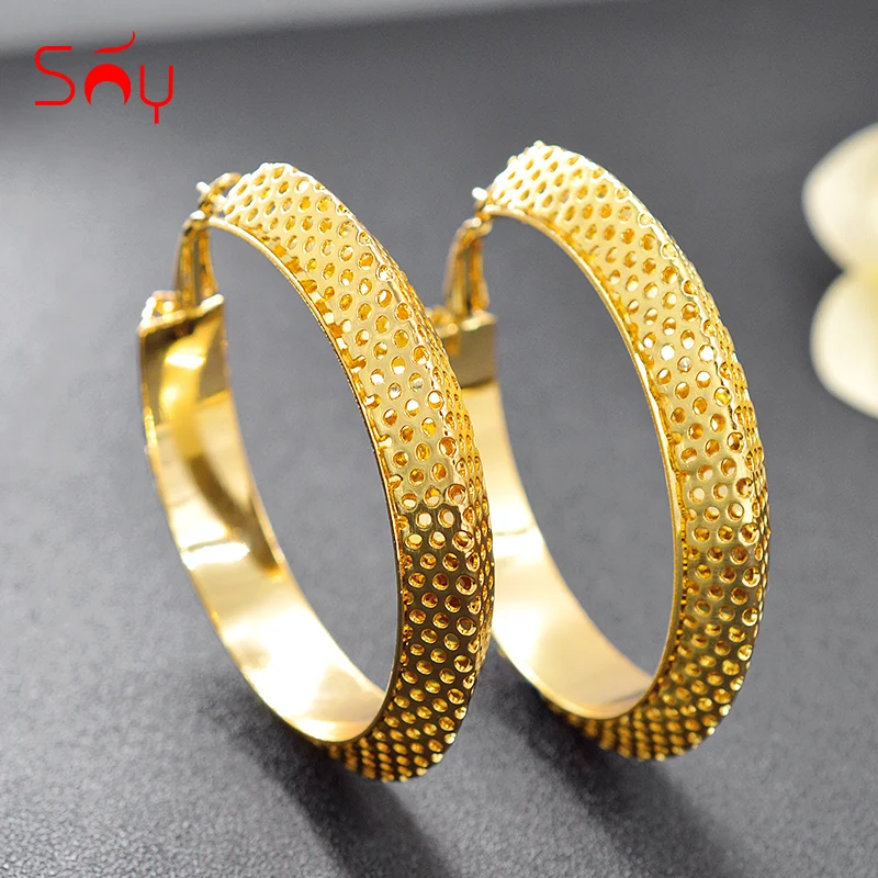 

Sunny Jewelry Classic Round Jewelry Big Hoop Earrings For Women High Quality Earrings Findings For Party Wedding New Arrivals