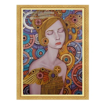 

Hot sale Diy diamond painting Cross Stitch full diamond embroidery Diamond Mosaic Europe house decor fashion girls SH61250