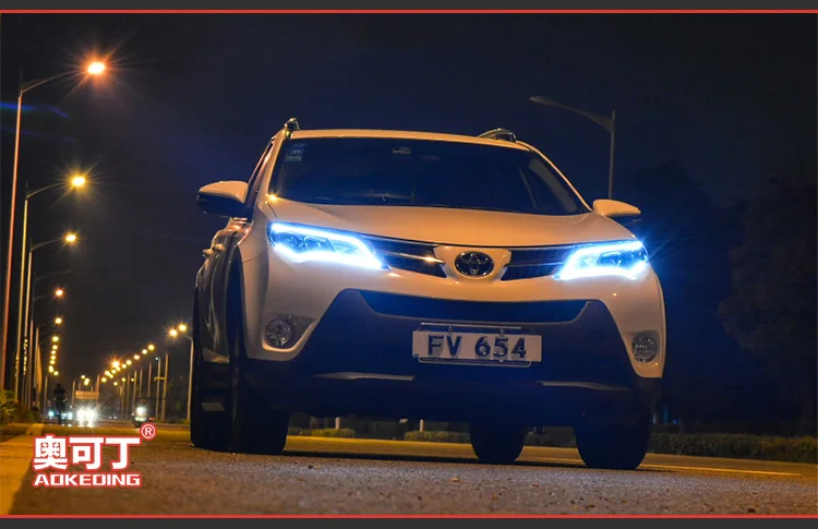 AKD автомобильный Стайлинг Головной фонарь для Toyota RAV4 фары- RAV 4 светодиодный фары DRL Hid Bi Xenon автомобильные аксессуары