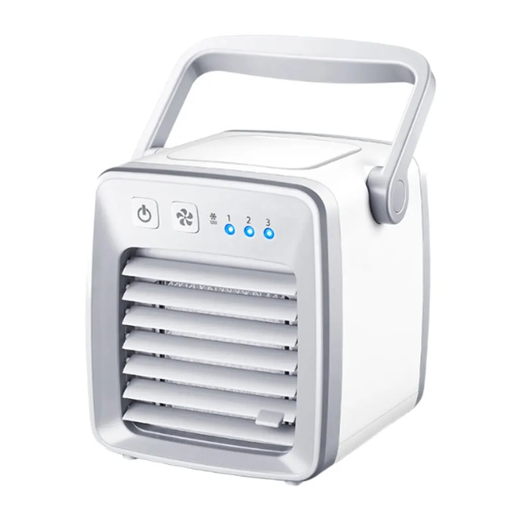 

Air Cooler Fan Portable USBcharging Air Conditioner Humidifier Space Easy Cool Cooling Fan for Home Office