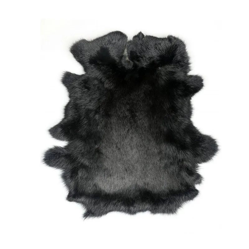Uilor® 100% naturale Knit coniglio delle donne gilet di pelliccia Con Raccoon co 