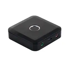 2 в 1 Bluetooth передатчик приемник A2DP стерео аудио Музыка 3,5 мм адаптер