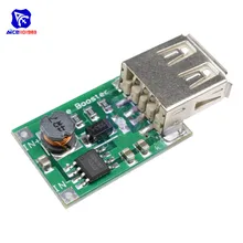 2 в-5 в до 5 В 1200ма USB выход повышающий преобразователь мини DC-DC Повышающий Модуль питания литиевая батарея зарядное устройство плата для телефона камеры