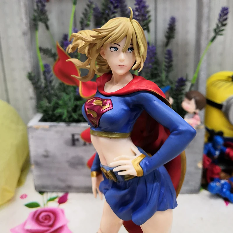 Justice League DC Comics Super Girls Supergirl Figure Doll PVC Action Figure Collection Model Toy G