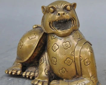 

chinese bronze copper fengshui Auspicious lucky animal beast statue Sculpture