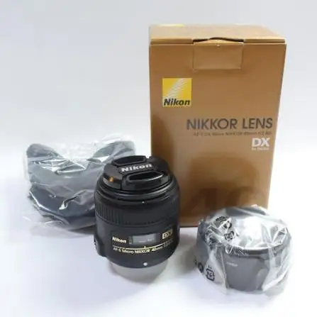 Макрообъектив Nikon объектив Micro NIKKOR 40 мм f/2 8G для D5600 D5500 D3400 D3300 D610 D750 D810 D7200|nikon af-s dx|macro