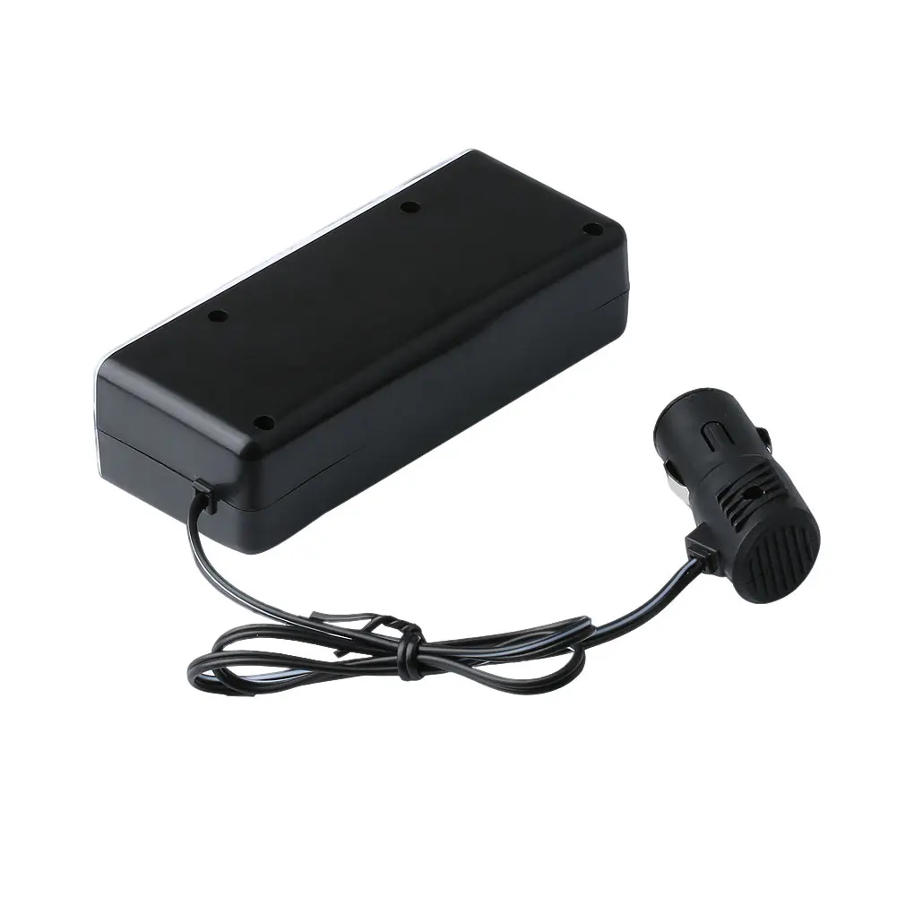 

New 3 Way Socket Auto Car Cigarette Lighter Splitter USB Plug Adapter Charger DC+USB Vehicle Electronics Accessories VS998