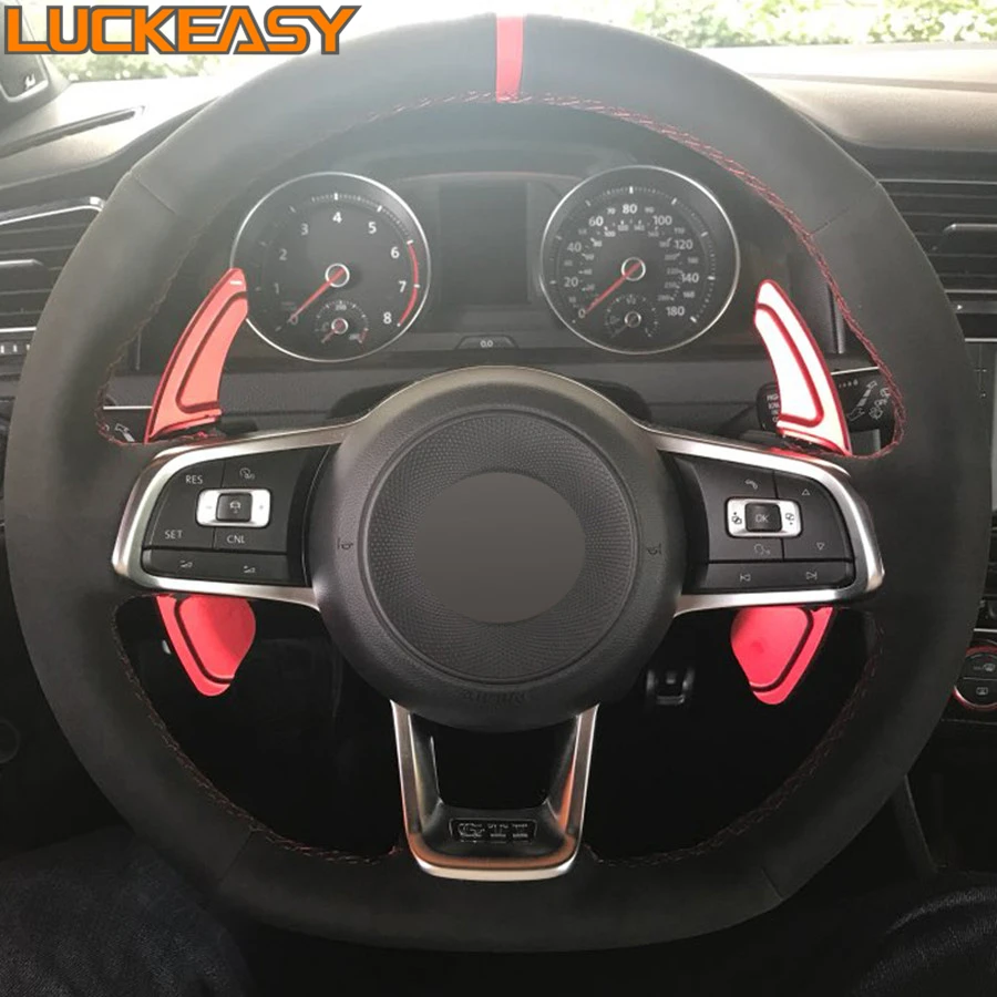 For Volkswagen Golf 7 GTI Golf R MK7 VW Polo GTI Scirocco 2015 2016 Hand stitched