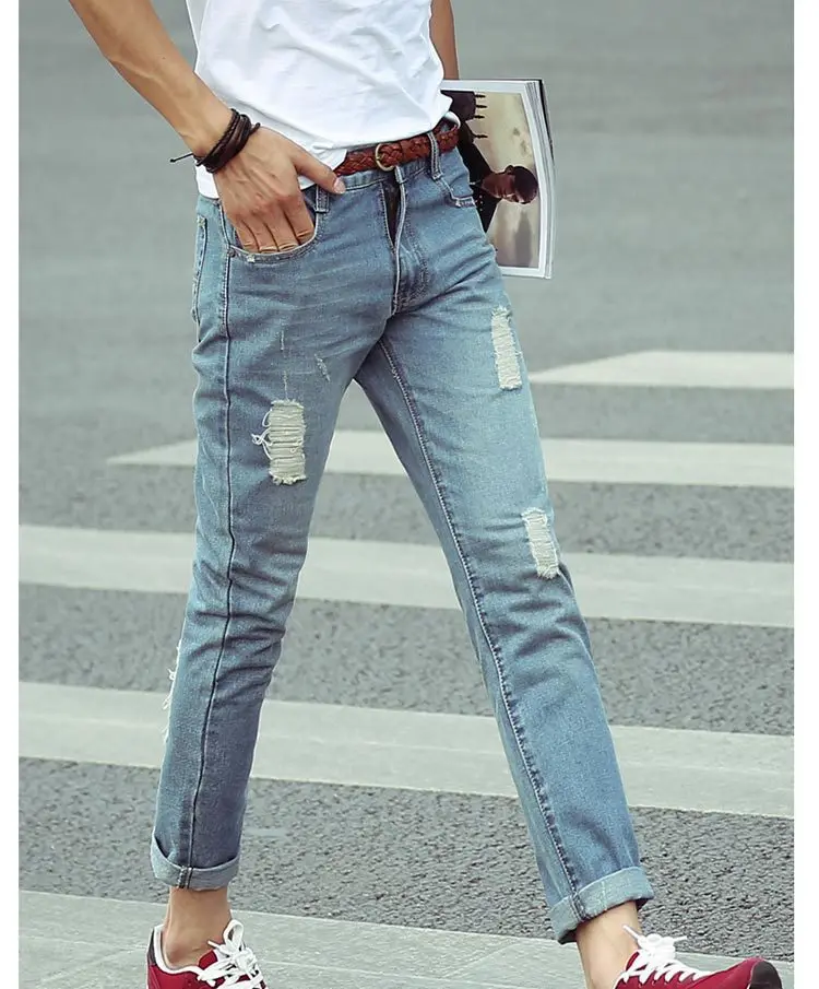 mens high rise skinny jeans