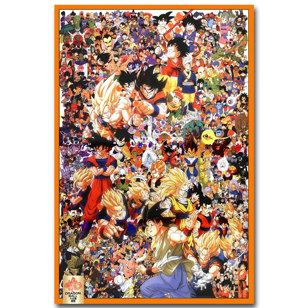 Details about   Art Silk Goku Fighting Japan 24x36 20x30 Poster 574F 