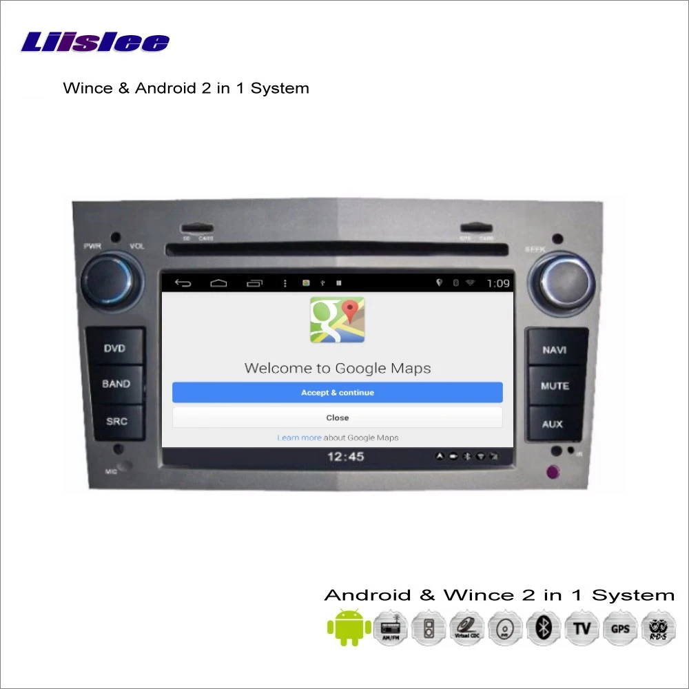 Top Liislee Car Android Multimedia For Opel Corsa / Zafira 2006~2011 Radio DVD Player BT GPS Map Navi Navigation Video Stereo System 4