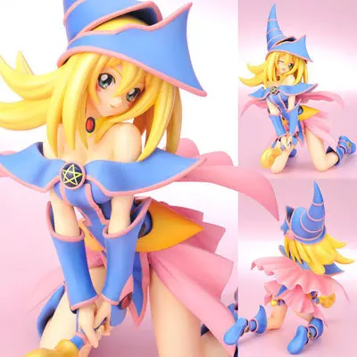 Yu-Gi-Oh фигурка игрушка Kawaii темная волшебница модель куклы 16,5 см Мана кукла с крылатым Kuriboh Yu Gi Oh фигурка