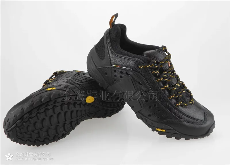 Новое поступление Merrell Мужская Уличная походная обувь, Высококачественная кожаная спортивная обувь с полной задней частью