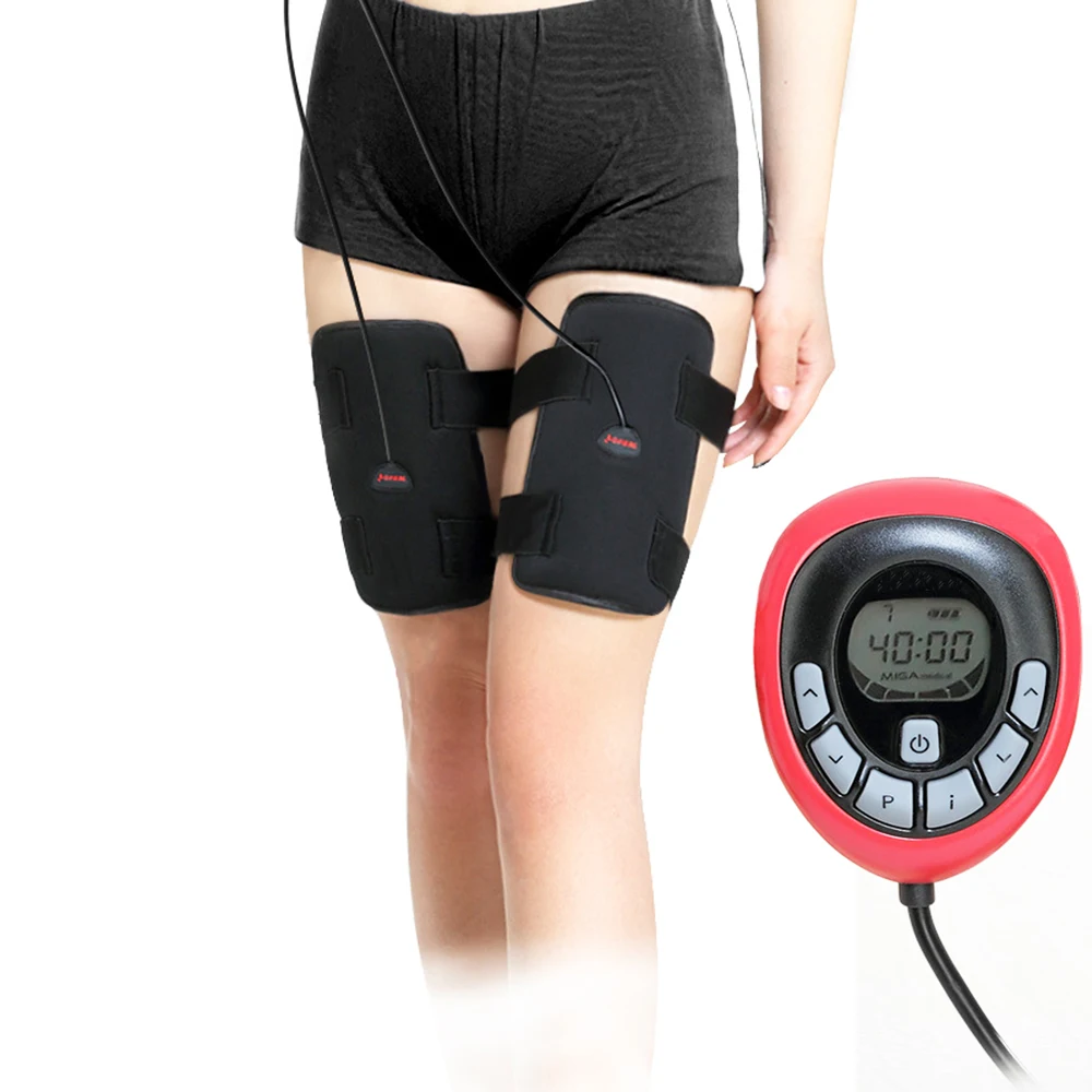 

150 Intensity electric Rechargeable EMS Leg slimming thighToning Belt ABS Female thigh Toner Slimming Legs Belt