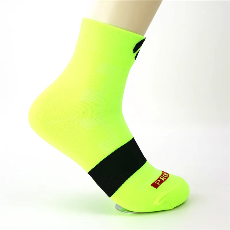 Весна лето спортивные альпинистские носки для бега и велоспорта уличные носки для прогулок, тенниса, Походов, Кемпинга женские носки для велоспорта - Цвет: Зеленый