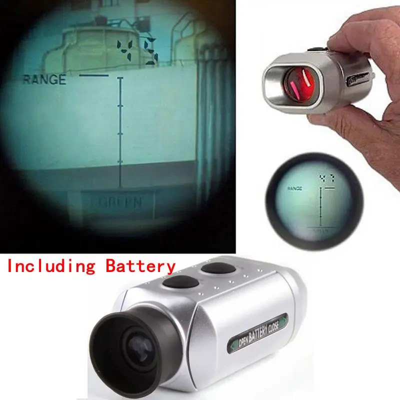 

AD-964 7X Digital Distance Meter Laser Golf Range Finder Rangefinder Scope 1000 Yards Measurement Tool Including Battery