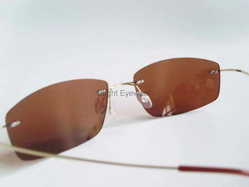 Отличный супер светильник, гибкие титановые поляризованные солнцезащитные очки без оправы, очки унисекс, серые, зеленые, коричневые, UVA UV400