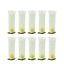 Пчелы queen воспитание чашки 50 шт./компл. пчела личинок чашки сот Защитная клетка для разведения защитное средство Пчеловодство оборудования пчеловодства