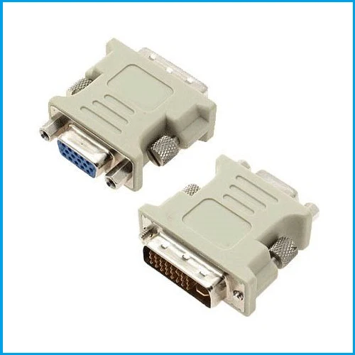 Муж DVI-D к женскому VGA Мониторы F конвертер адаптер (DVI 24 + 1 Булавки) | Обустройство