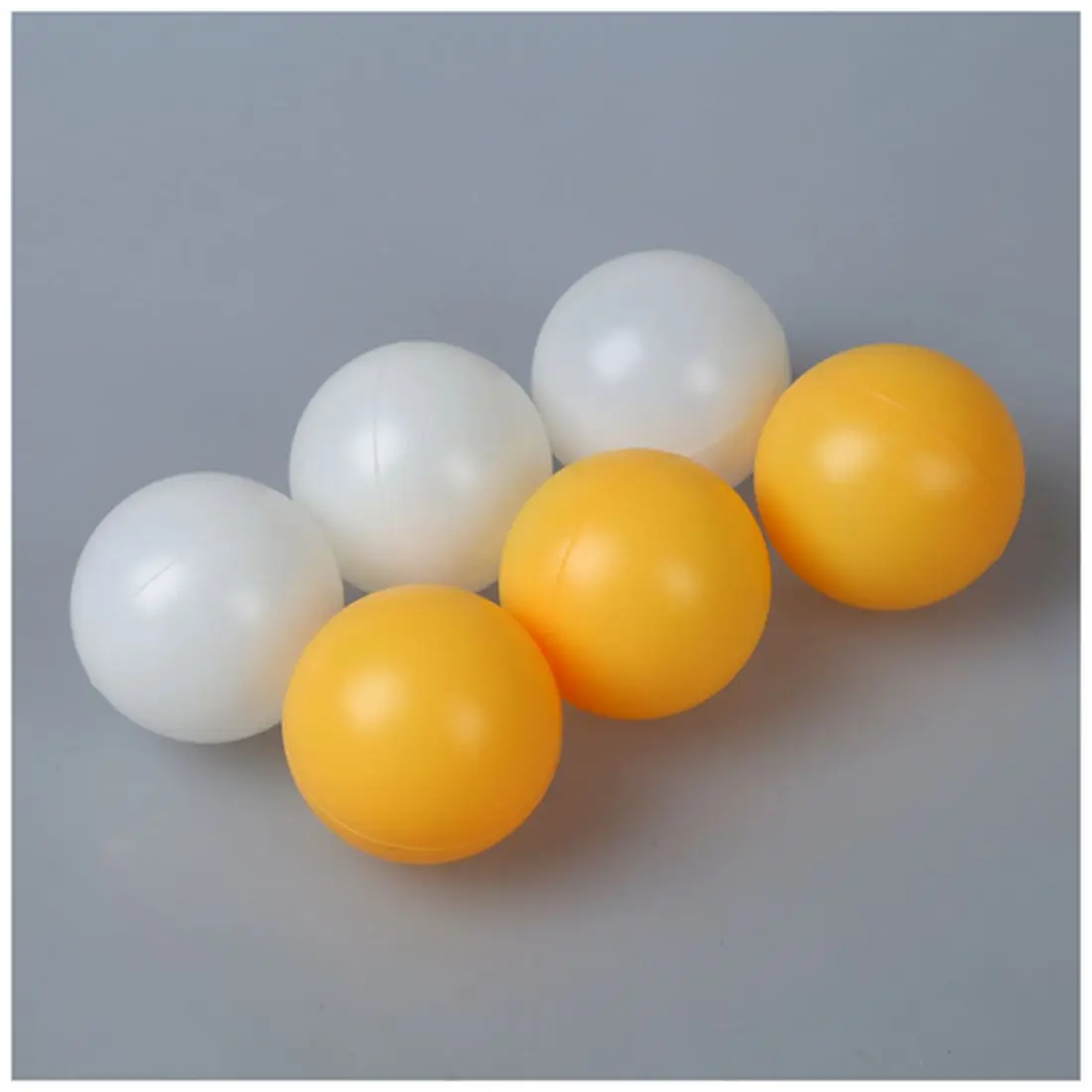 MUMIAN белый желтый 39 мм Диаметр спортивные мячи для настольного тенниса мячик для Пинг-Понга 6 шт