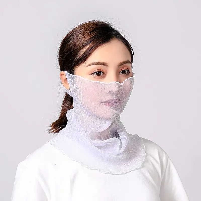 

Women's Head Thin Section Sunscreen Scarf All Kinds Of Small Scarf Neck Round Neck Mask Multi-Function Scarf