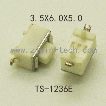 

50PCS 3X6X5mm 2-Pin Light Touch Button Switch (SMD mounting surface)Momentary Tact Switch Key swith