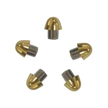 Золотая крышка ручки с гайкой для евро ручки RZ-9# CAP-G