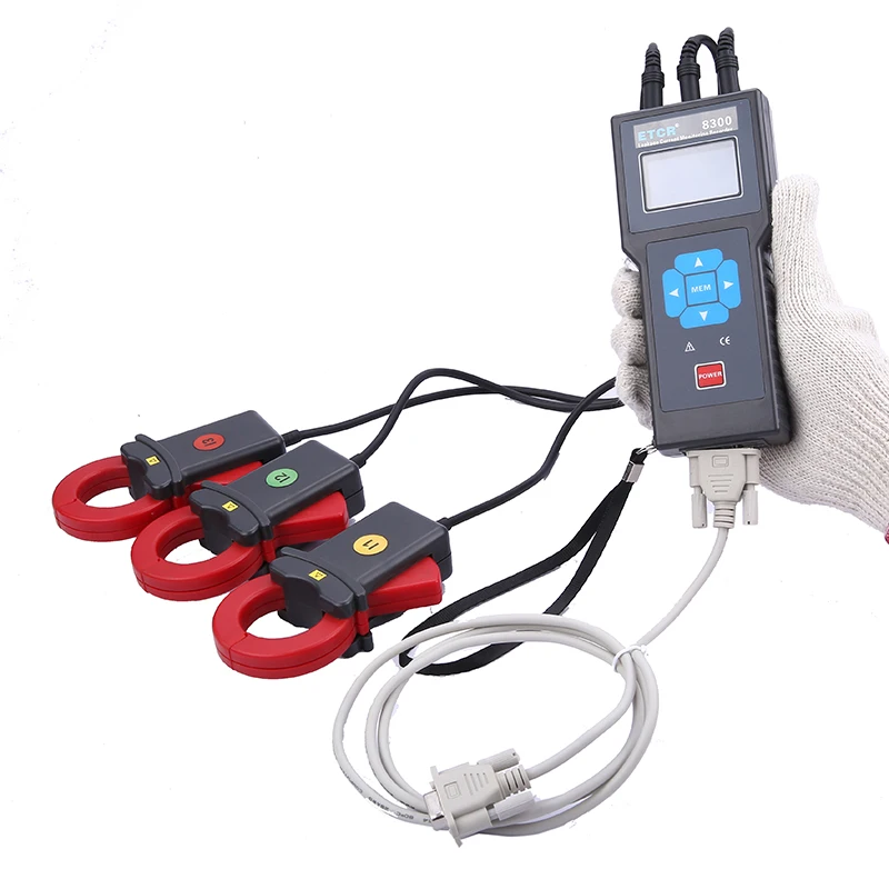 

ETCR8300 Three-Channel Leakage/Current Monitoring Recorder