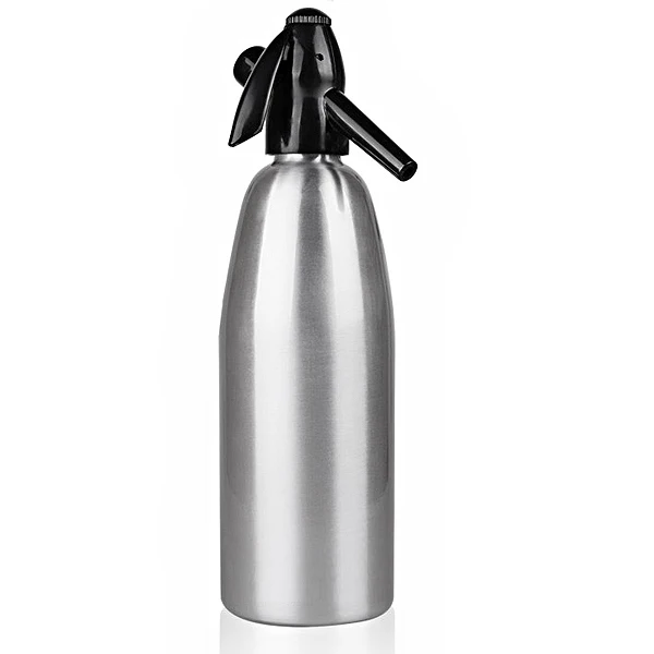 

Soda Siphon 1000ML Durable Safe Soda Siphon Make Sparkling Water for Mojitos Gin Fizz Cocktails and Wine Spritzers