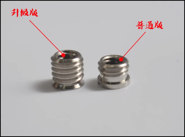 

10pcs Tripod Camera Screws 1/4"to 3/8" Bush Adapter Converter Light Stand Quick Release Plate Free Shipping