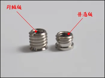 

10pcs Tripod Camera Screws 1/4"to 3/8" Bush Adapter Converter Light Stand Quick Release Plate Free Shipping
