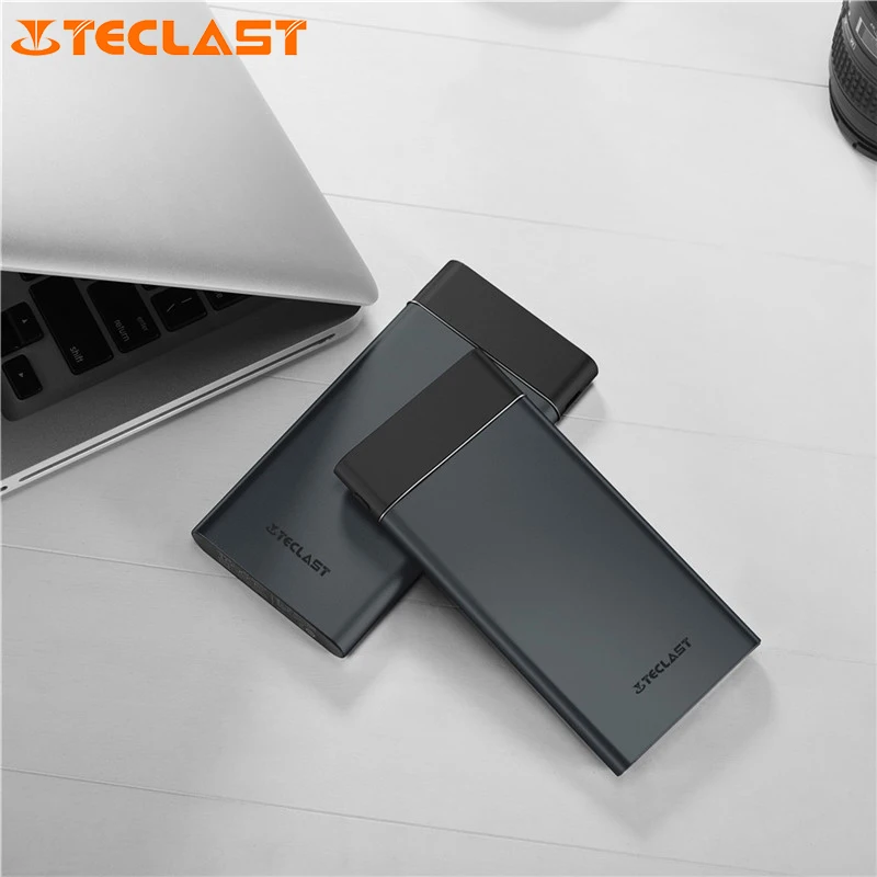 bilder für Teclast Energienbank 10000 MAH Dual Fast Ladegerät LED Externe Tragbare ultradünne Mobile Stromversorgung Für Typ-C Micro USB bilder für Teclast Energienbank 10000 MAH Dual Fast Ladegerät LED Externe Tragbare ultradünne Mobile Stromversorgung Für Typ-C Micro USB
