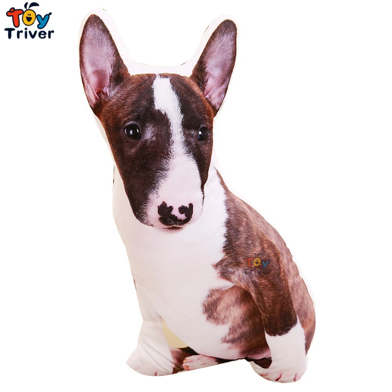 bull terrier stuffed animal