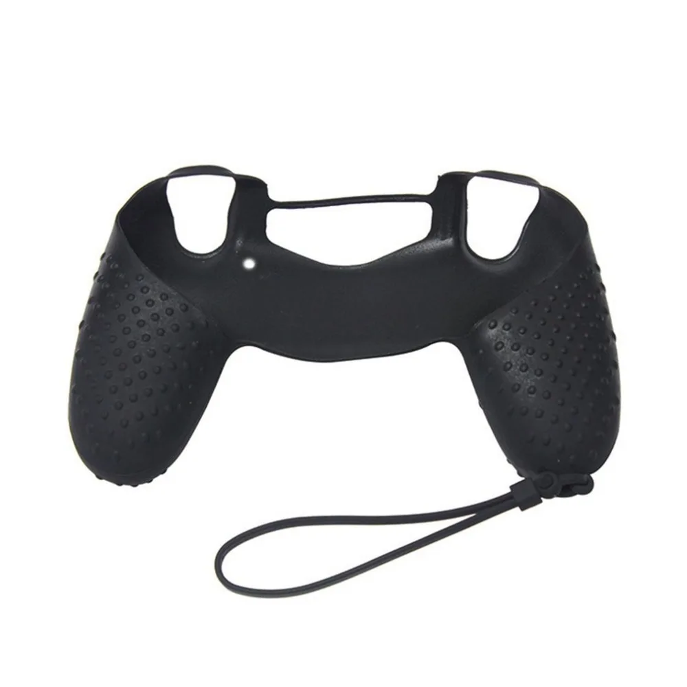 

Soft Silicone Protective Case Cover For Play Station for PS4 Controller Gameped Cover + 2 Thumb Stick Grips Caps