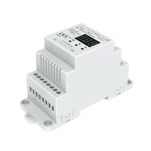 dl 4 канала DMX512 к 1-10 В/0-10 В декодер; DC5-24V вход; 4CH 20mA/CH 10 В ШИМ dmx-декодер установки DMX адрес трек Тип