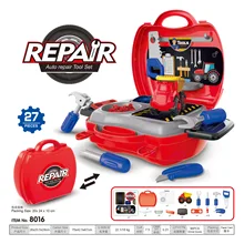27 шт. пластик детская моделирование Ремонт Инструменты ролевые игры игрушка набор игрушки в виде садовых инструментов кукла Детские Развивающие головоломки прекрасный подарок