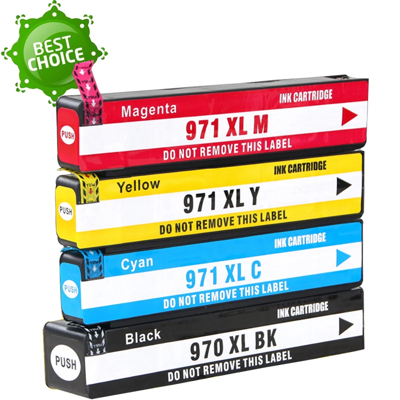 

Hot for HP 970 971 XL full Ink Cartridge for HP970 for hp971 Officejet Pro X451dn X451dw X476dn X476dw X551dw X576dw with chip