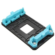 Suporte do módulo de retenção do dissipador de calor cpu placa traseira placa preta base do ventilador de refrigeração suporte para am2/am3/am3 +/fm1/fm2