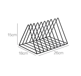 Material escolar Triângulo de Ferro Estante Mesa