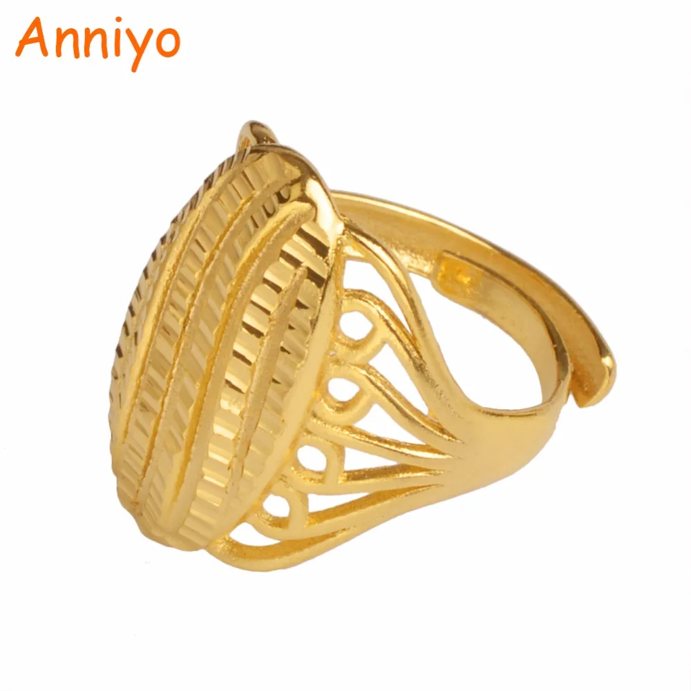 Anniyo African Wedding Ring For Women,gold Color Eretrian Ethiopian