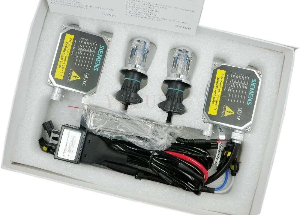 freeship DHL Cars H4-Bi xenon Lights Kit for SIEMENS HID KIT H4-3Hi/Low Xenon Bulbs 35W 6000K | Автомобили и мотоциклы