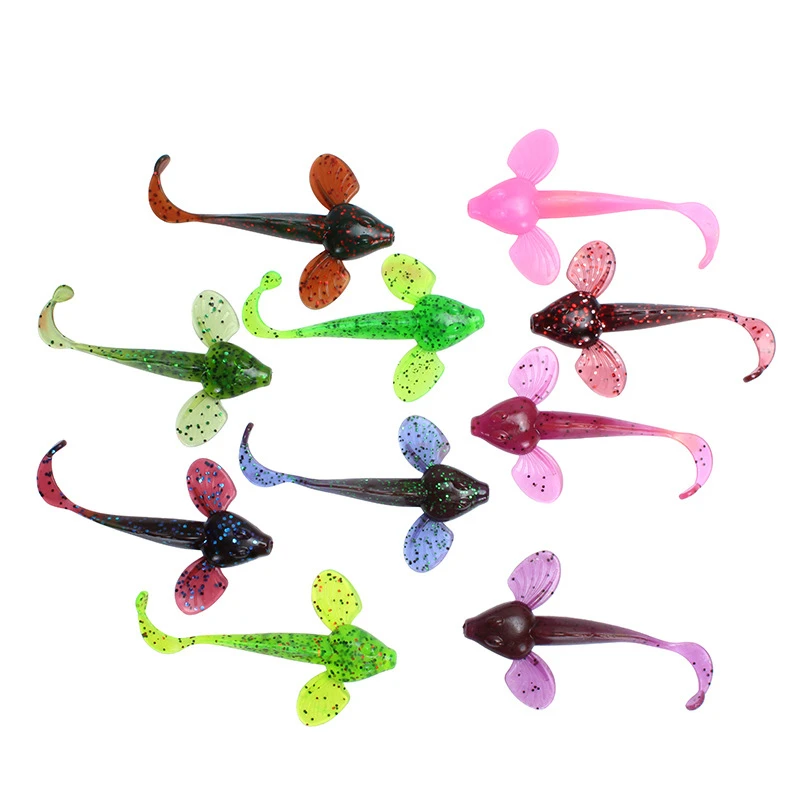 

Soft Lure 1pcs 8cm/4.3g Fishing Lure High Quality Minnow Artificial Fake Bait fly Fishing Wobblers Silicone Soft Bait Tackle
