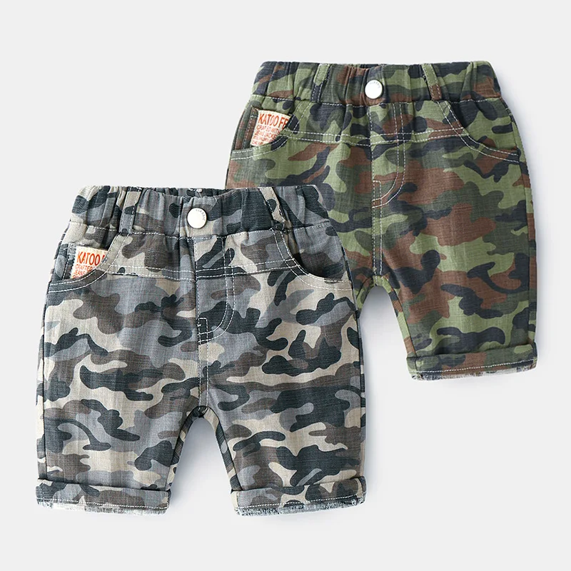Summer Boys Camouflage Shorts Children Pants For Boys Shorts Kids
