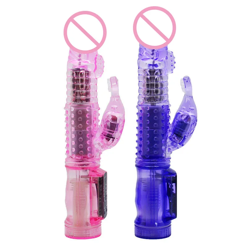 Sexyland 12 Speeds Rabbit Vibrators G-Spot Vibration & Rotation Waterproof Sexy Vibrating Vibe,Sex Toys Sex Products