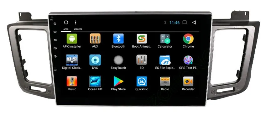 Perfect 10.2 inch 2.5D Octa 8 Core 2G+32G Android Car DVD Player for Toyota RAV4 RAV 4 RAV-4 2012-2017 autoradio GPS Navigation Radio BT 23