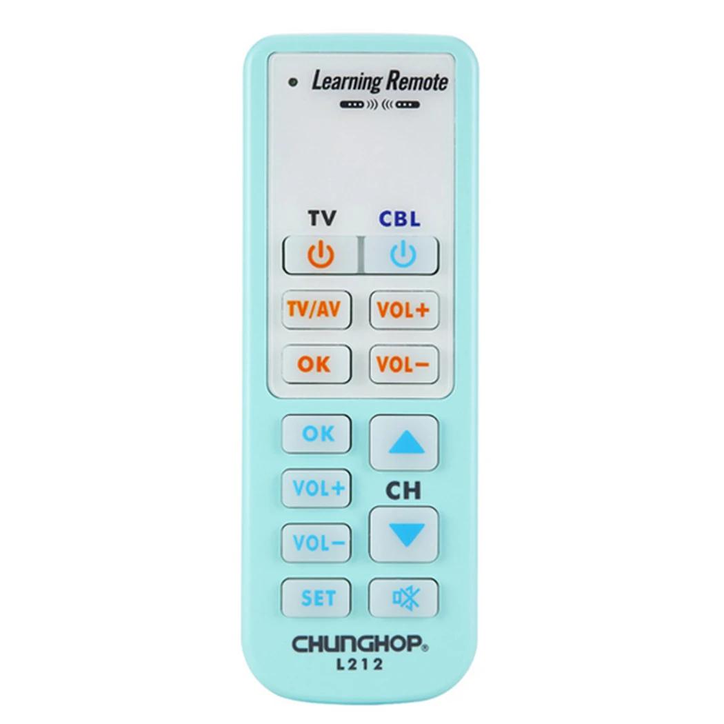 

CHUNGHOP 1pcs remote Universal Smart Remote Control Controller Learn Function For TV CBL DVD SAT L212