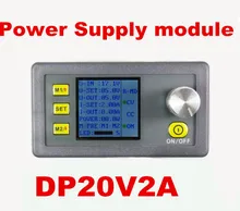 DP20V2A Voltage converter LCD display voltmeter Constant Voltage and current Step-down Programmable Power Supply buck module