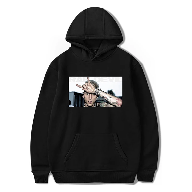 

Hot MGK Machine Gun Kelly Hoodies Sweatshirts Fashion Rapper Hip Hop Men/Women Casual Hooded Pullover Long Sleeve Hoodie Clothes